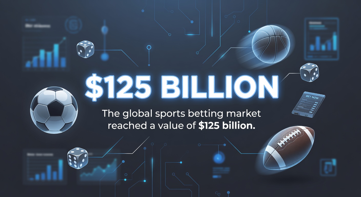 Illustration of prediction market platforms competing with traditional sportsbooks, showing overlapping betting interfaces